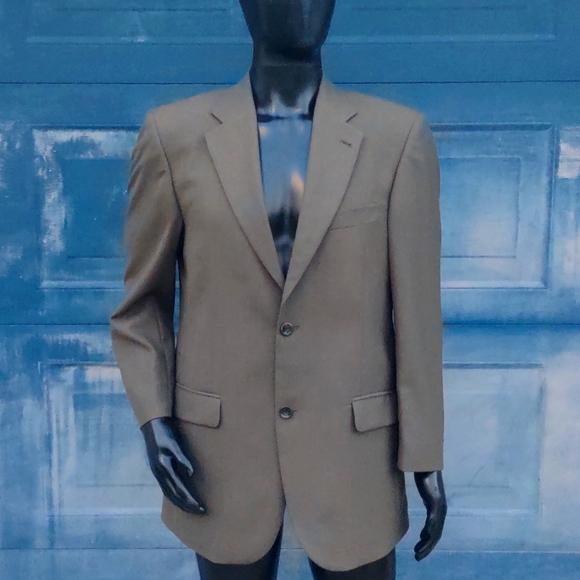 EMANUEL MEN'S PURE WOOL LUXURY SUIT BLAZER